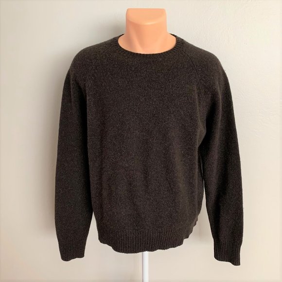J. Crew Other - J. Crew Dark Brown Lambs Wool Sweater